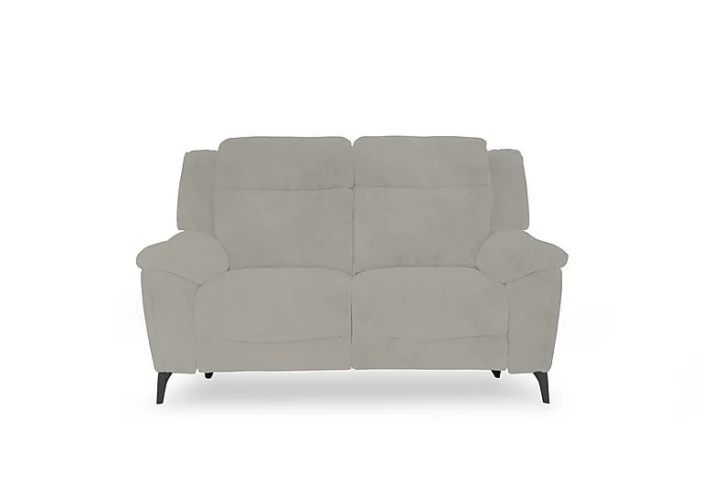 Panache Fabric 2 Seater Sofa - Opulence Silver