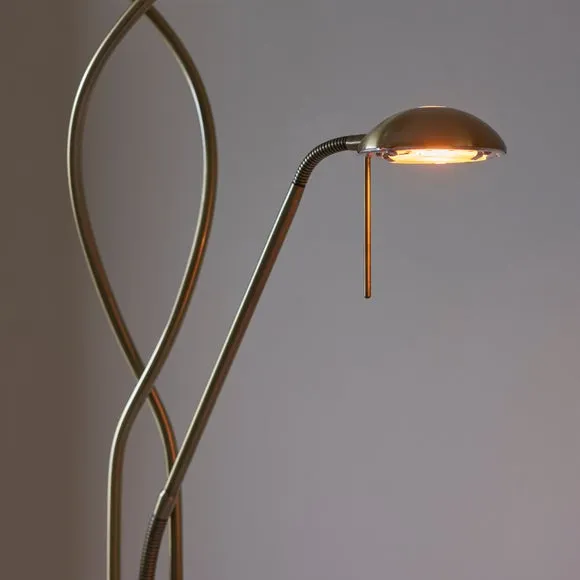 Vogue Lukas Uplighter Mother & Child Metal Floor Lamp 5