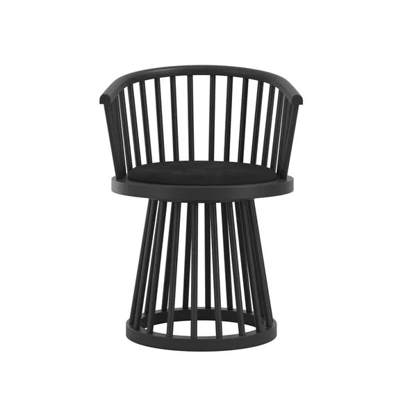 LPD Lina Dining Chair, Velvet 2