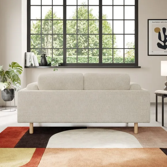 Newton Chunky Tonal Weave 2 Seater Sofa 3