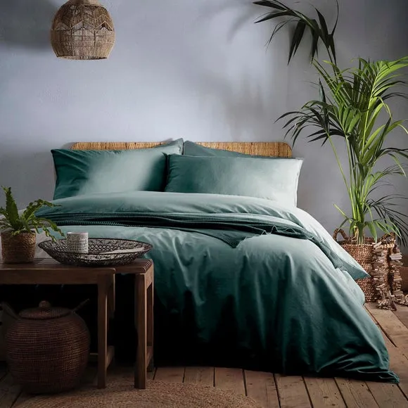 Appletree Cassia 100% Cotton Duvet Cover & Pillowcase Set 1