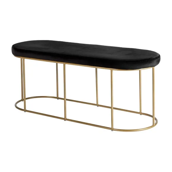 Nino 2 Seater Velvet Bench 3