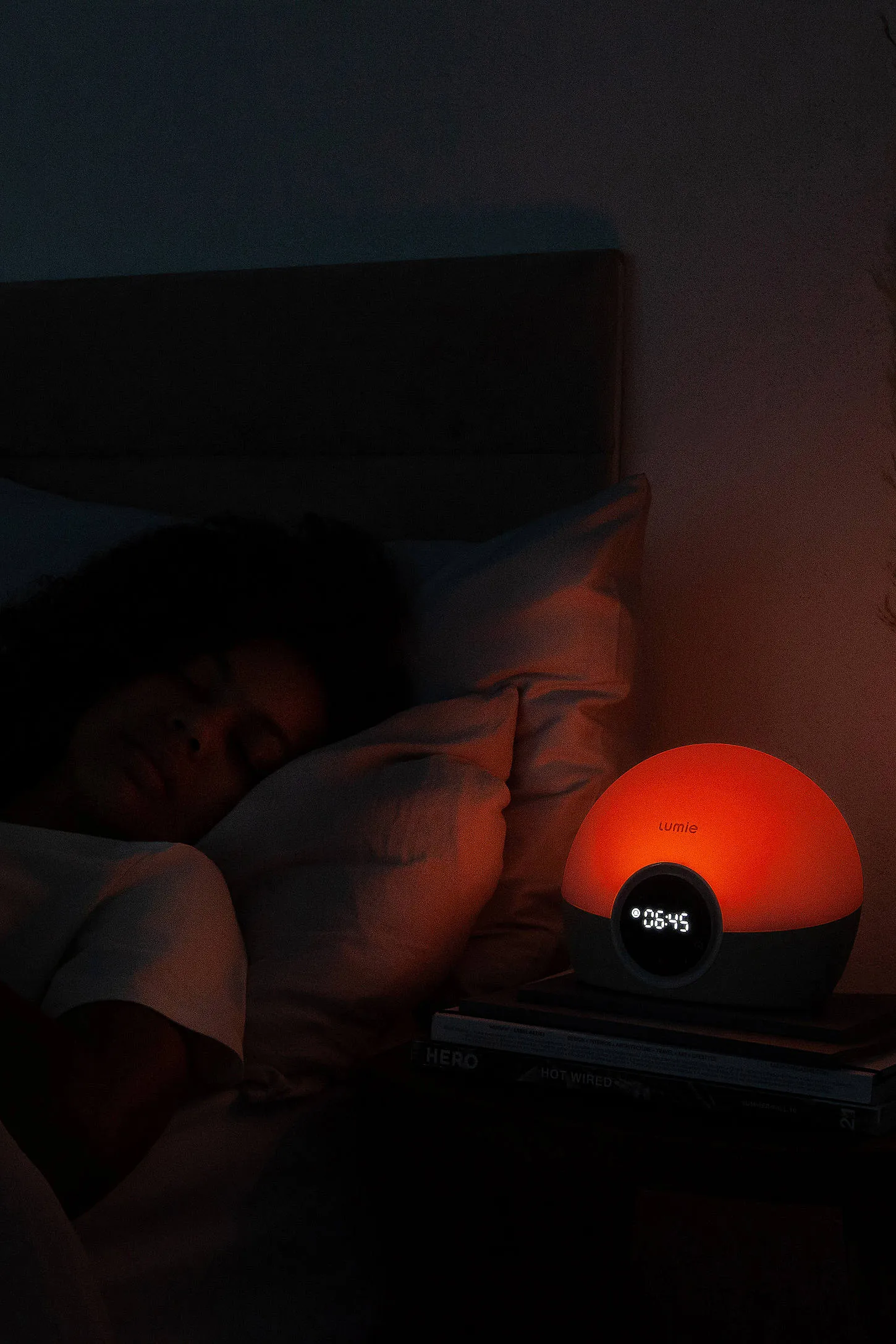 Lumie Bodyclock Spark 100 Light-Up Alarm Clock - Neutral 16cm x 19cm x 12cm 2