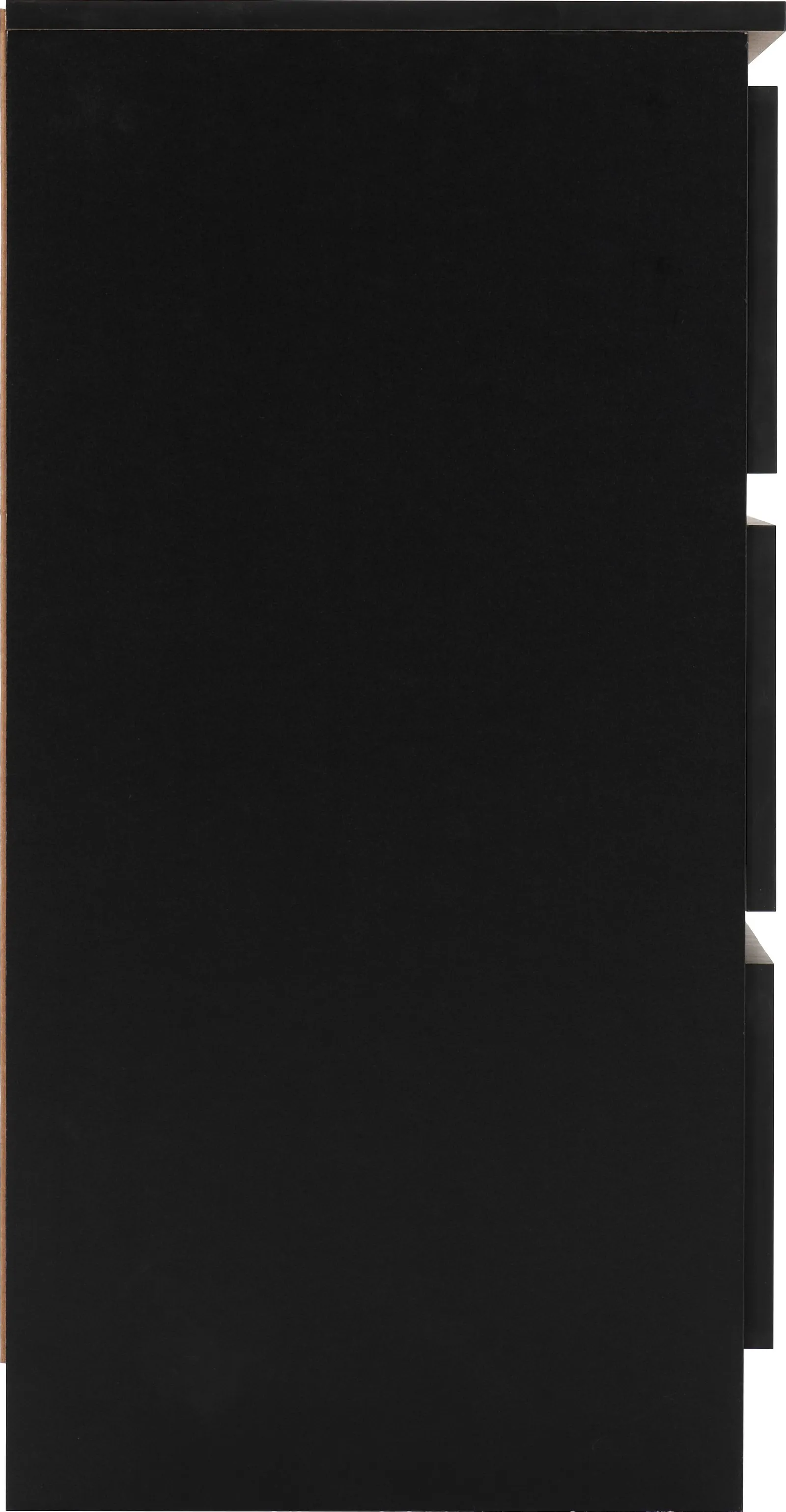 Seconique Malvern 3 Drawer Chest in Black 5