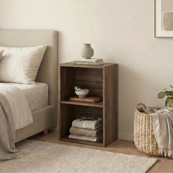 Oxford 2 Tier Cube Bookcase 2