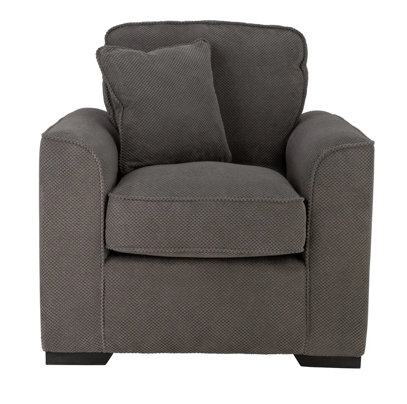Argos Home Carson Fabric Armchair - Grey