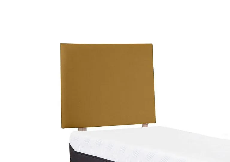 Buckingham Bledlow Strutted Headboard - Single - Mustard