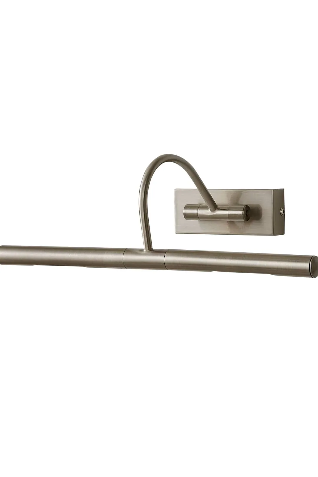 ValueLights Capri Adjustable Twin Bulb Picture Slim Wall Light with G9 Bulbs in Metallic Silver 6