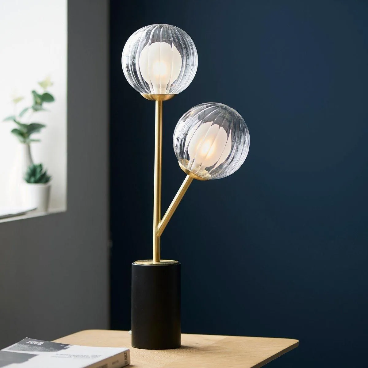 Netlighting 'ROME' Non Dimmable Contemporary Stylish Indoor Complete Table Lamp in Yellow 2