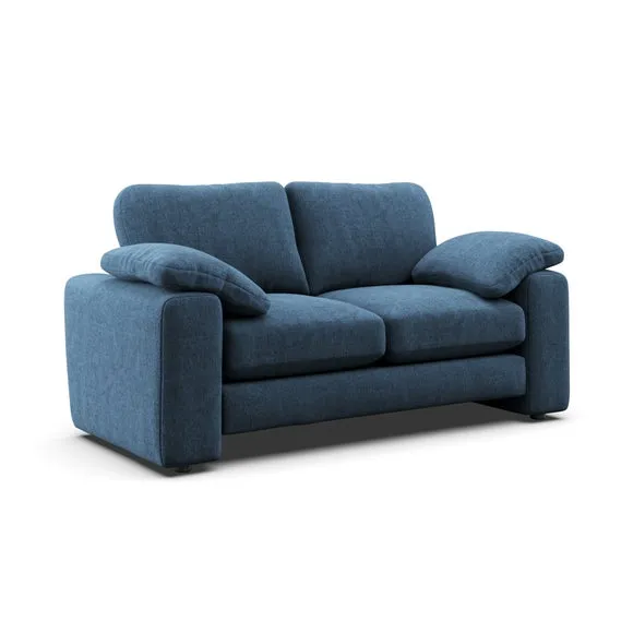 Magnus Vintage Soft Chenille 2 Seater Sofa 6