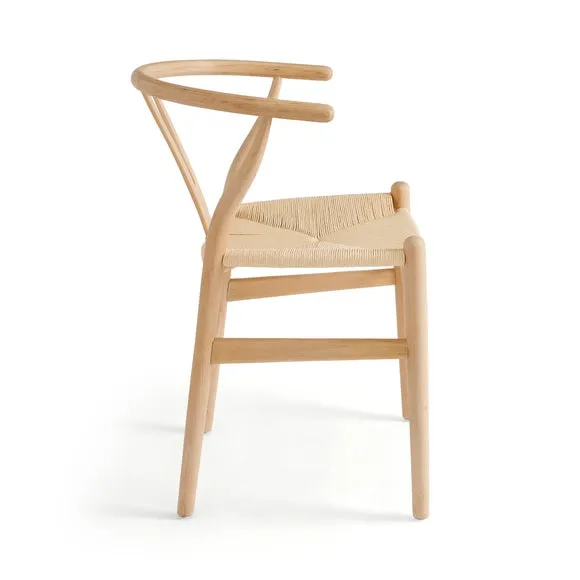 Lara Wishbone Dining Chair, Beech Wood 6