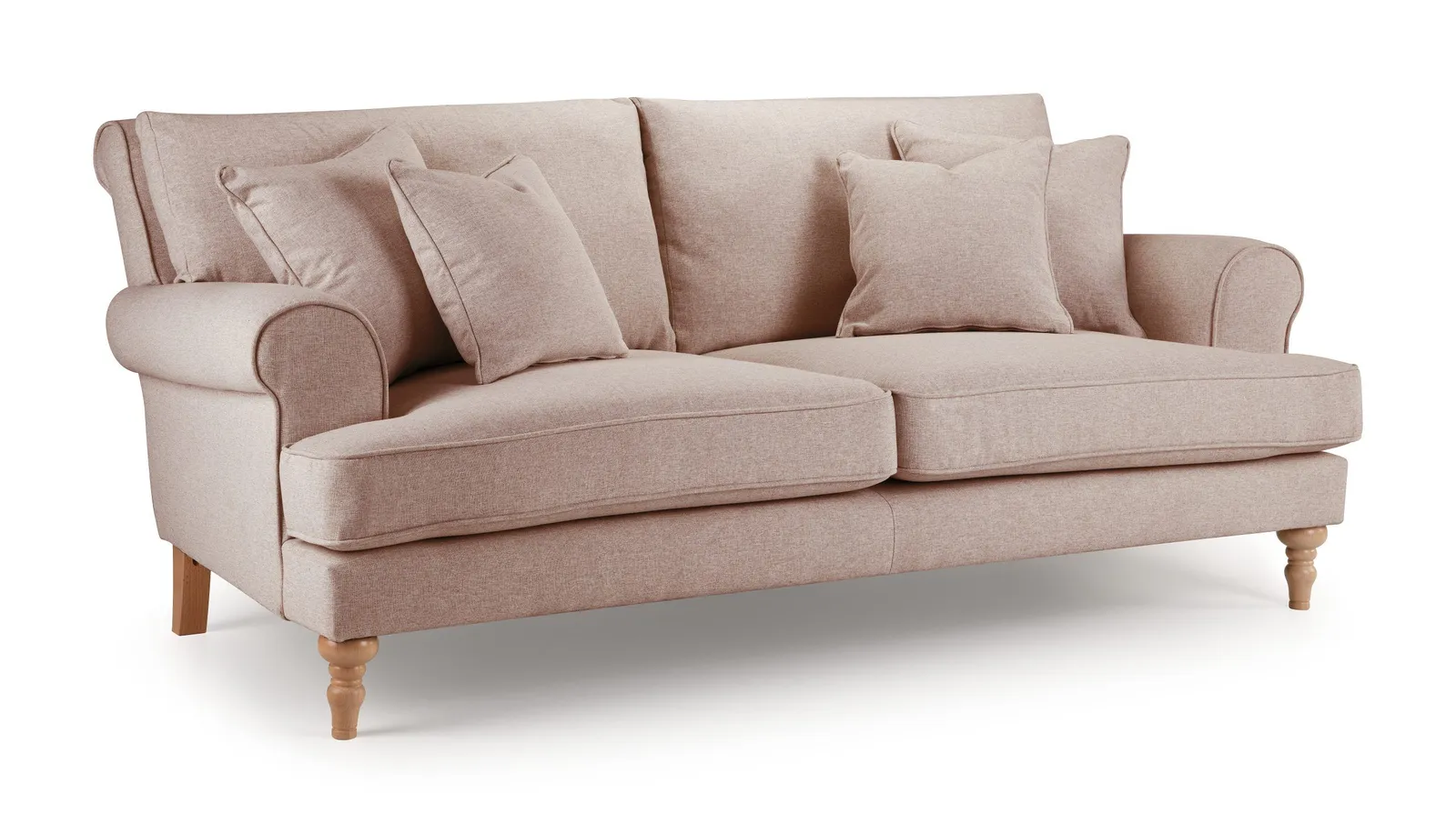 The Great Sofa Company Margot Medium Sofa Faro Soft Pink 2