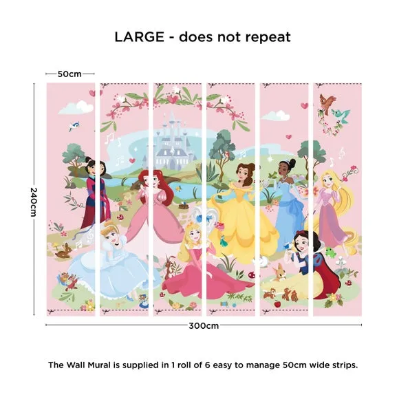 Disney Princess Mural 4