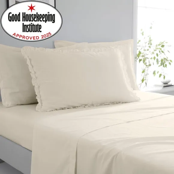 Pure Cotton Frilled Pillowcase 1