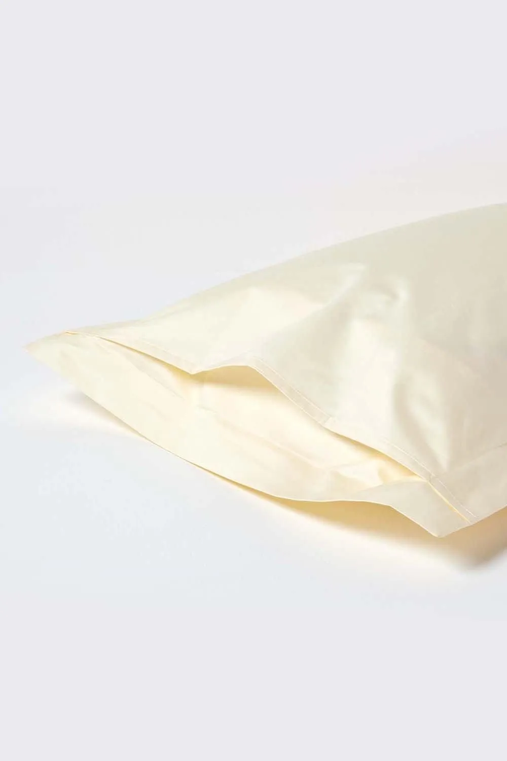 Homescapes Egyptian Cotton Oxford Pillowcase 1000 TC in Cream 3
