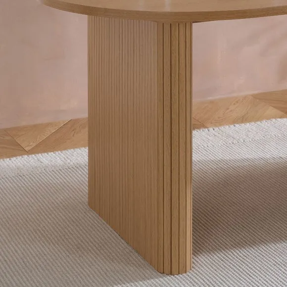 Axel 6 Seater Oval Dining Table 5