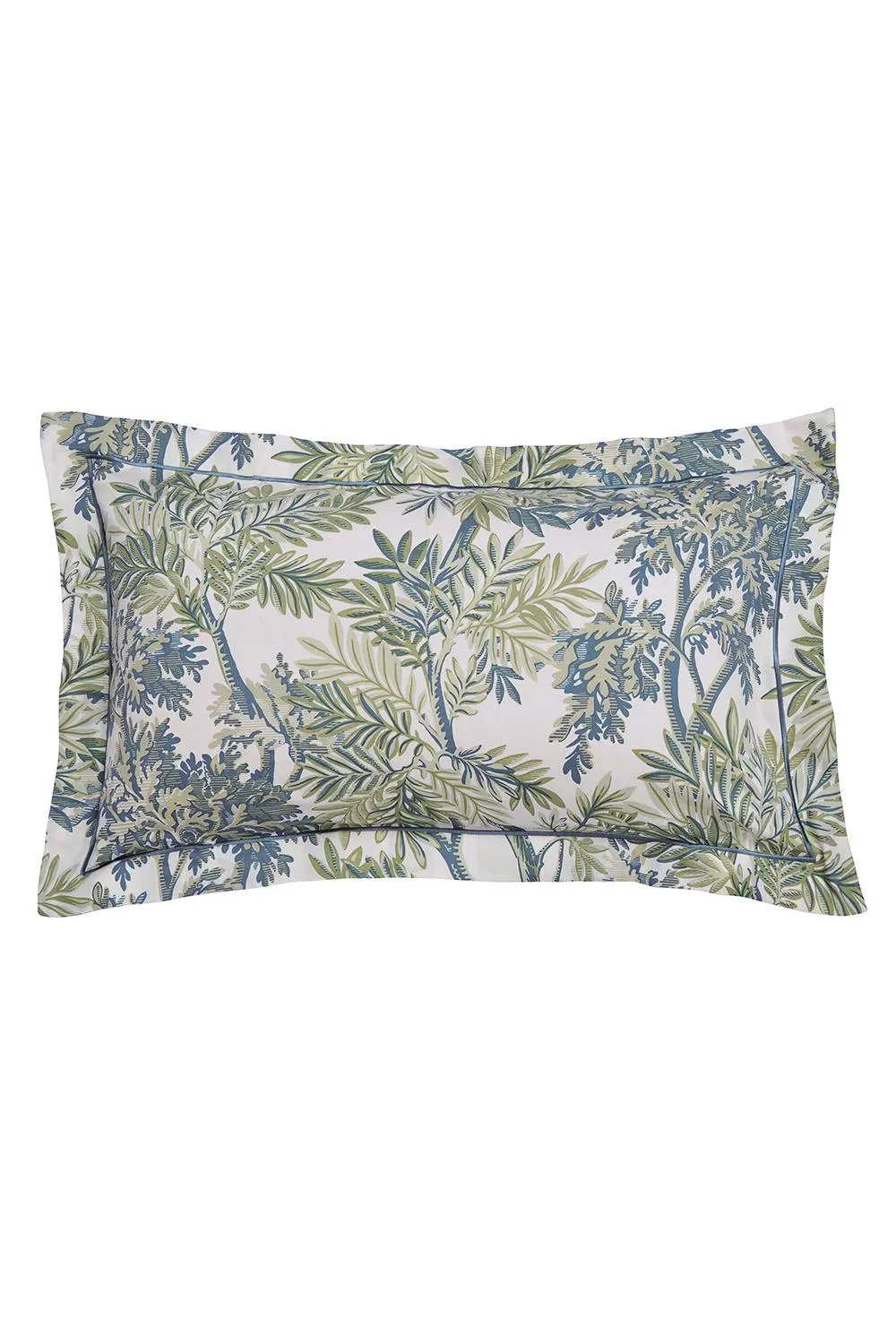 Sanderson 'Tapestry Tree' Cotton Duvet Cover Set in Blue 3