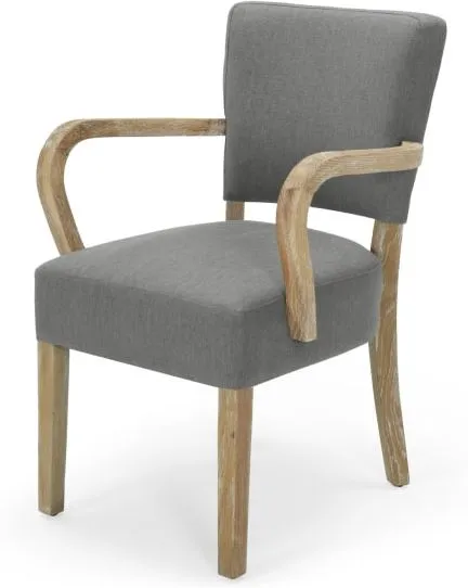 Irvington Carver Chair, Graphite Grey