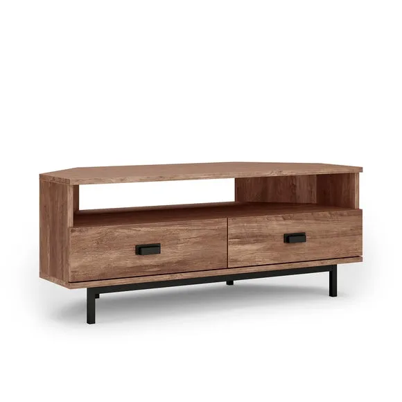 Fulton Pine Effect Corner TV Unit for TVs up to 50" 6
