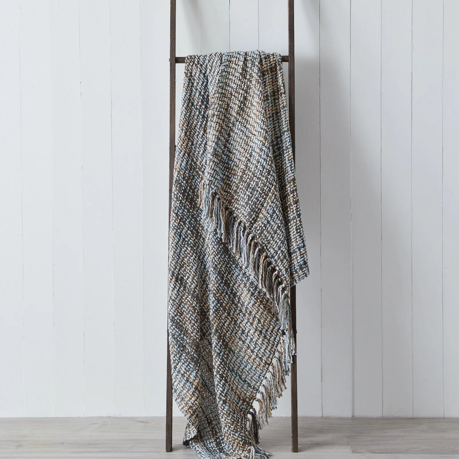 Baoli Woven 140cm x 180cm Throw Duck Egg (Blue)