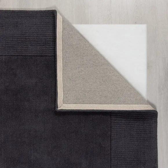 Boston Wool Border Rug 5