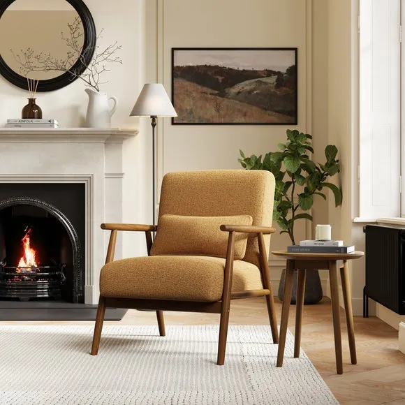 Alpine Spindle Multi Tone Weave Occasional Chair 1
