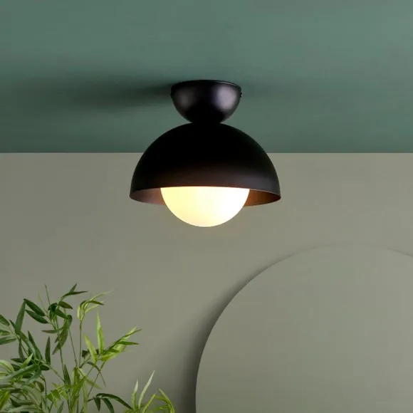 Lunebar Modern Bathroom Flush Ceiling Light