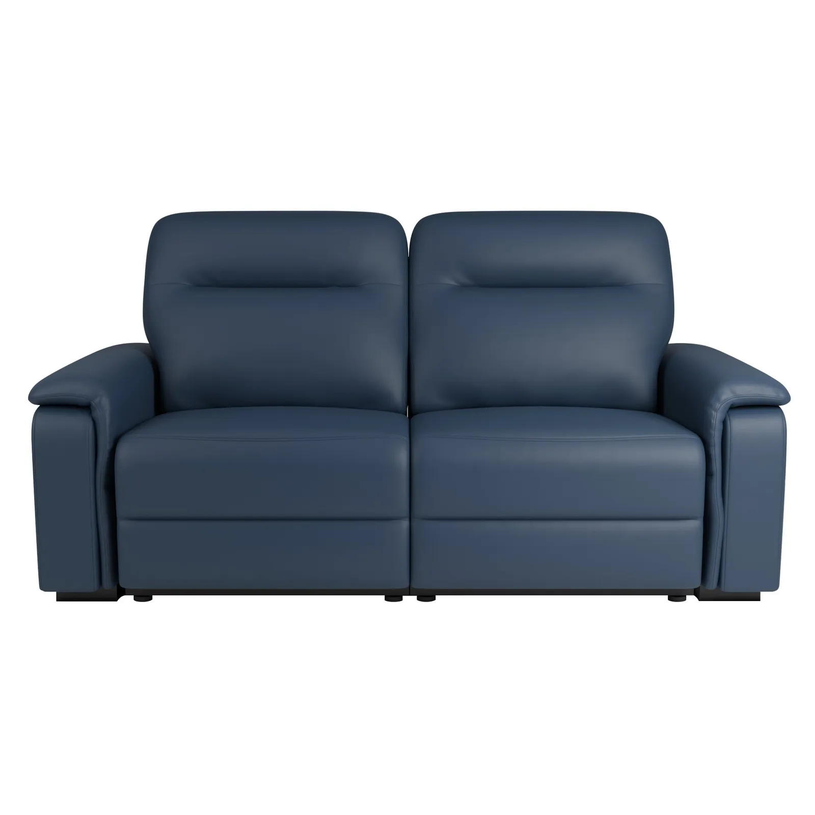 Bianca Electric Reclining 3 Seater Sofa Navy Blue