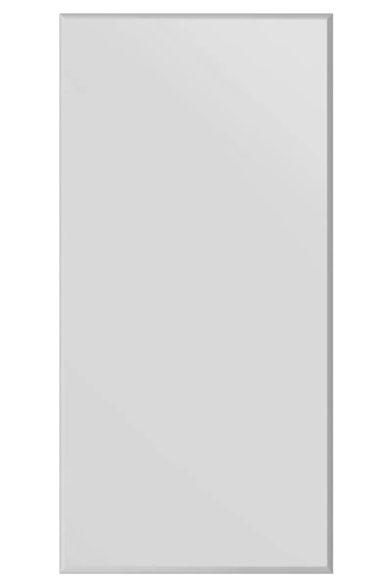 MirrorOutlet All Glass Modern Bevelled Wall or Leaner Mirror 59" X 24" (150x60CM) in Silver 2