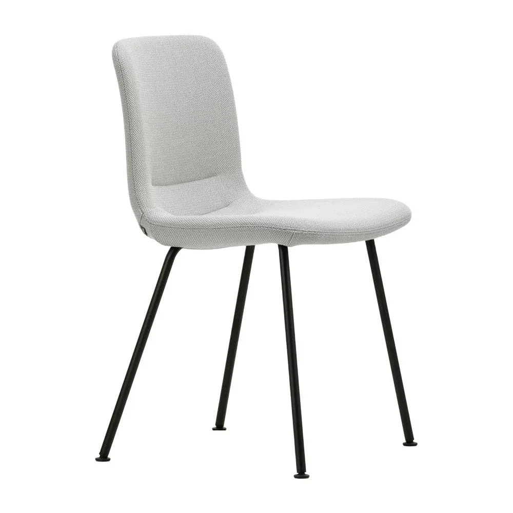 Vitra Hal Soft Tube Chair Dumet Pebble Meland Basic Dark Legs 3