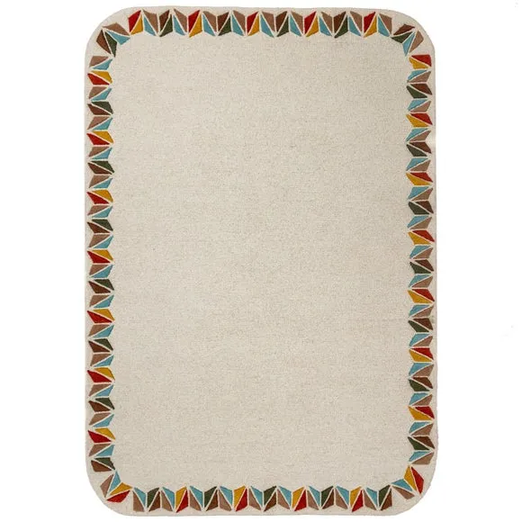 Reverie Border Wool Rug 5
