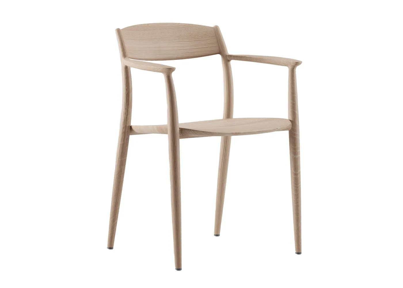 Artisan Nila Dining Chair Oak White Pigmented Oil