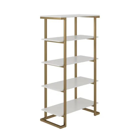 Cosmo Living Camila 5 Shelf Bookcase 4