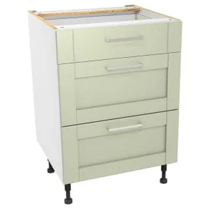 Wickes Ohio Sage Shaker Drawer Unit - 600mm