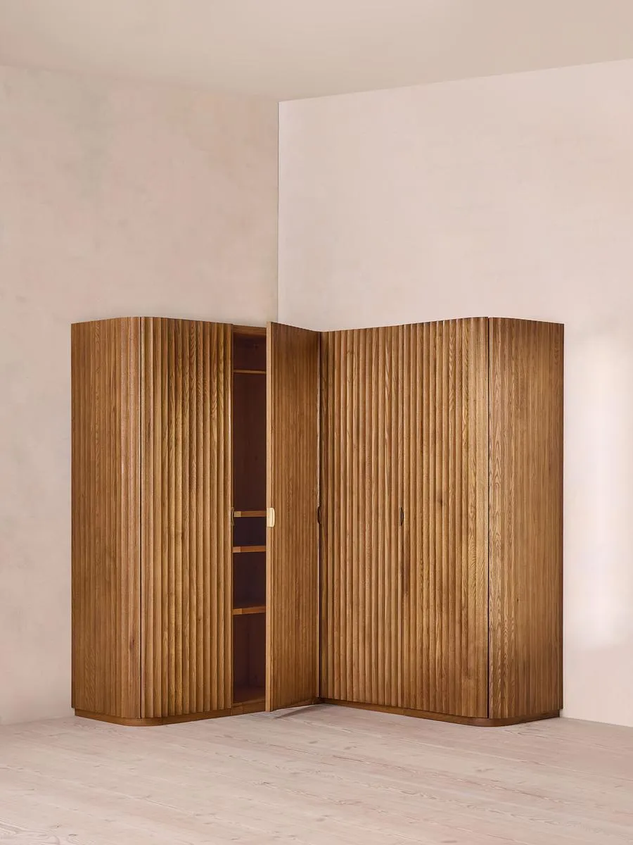 Railton Modular Corner Wardrobe, Right