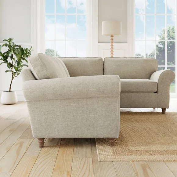 Flori Basket Weave Corner Sofa 3