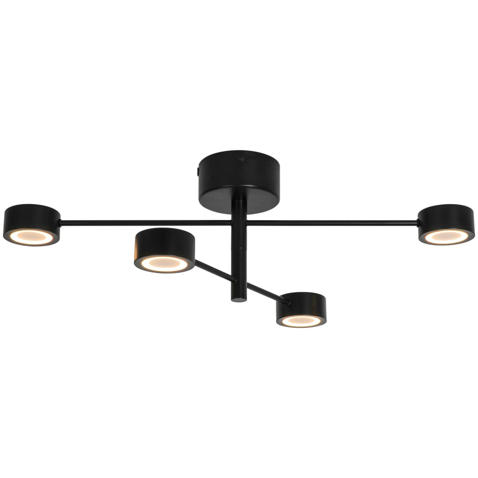 Nordlux 'Clyde Flex 4-Rail' Indoor Spot Light Black Intergrated LED 3