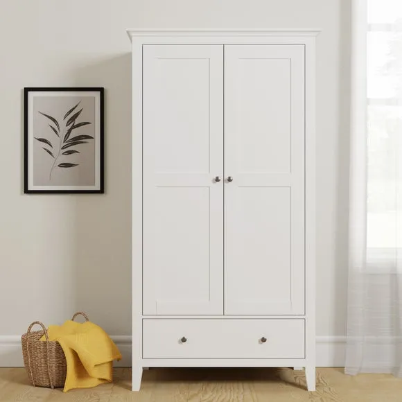 Lynton Double 1 Drawer Wardrobe 1
