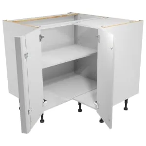 Wickes Madison Matt White Corner Base Unit - 925mm 2