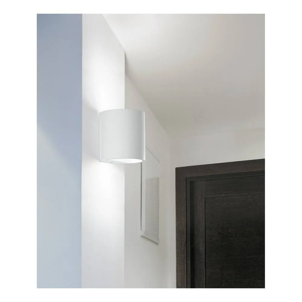 Netlighting SHINE Plaster Wall Light White 11x11.5x10.5cm 2