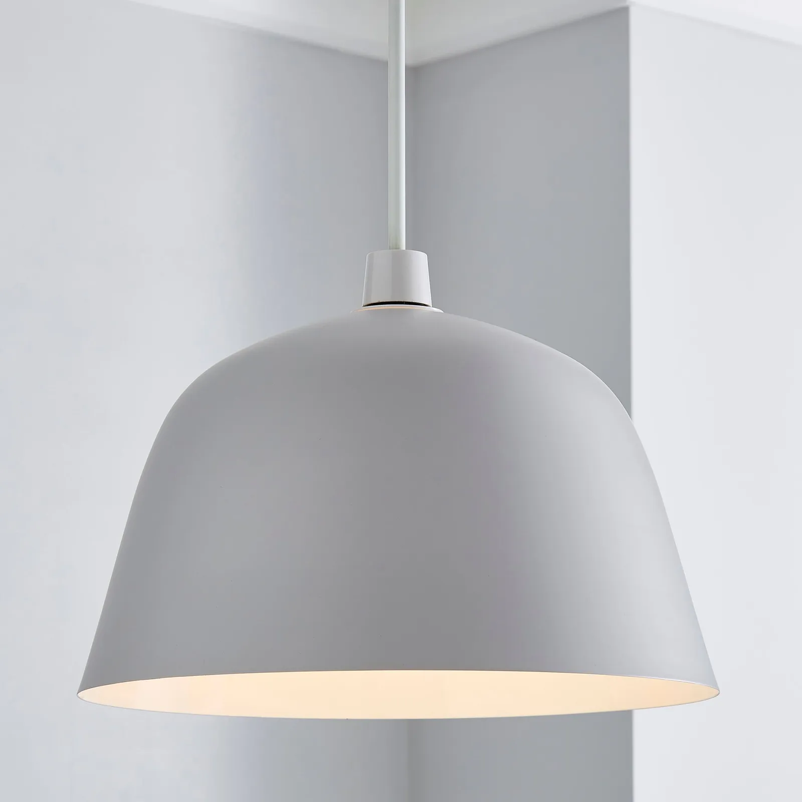 Alba Easy Fit Pendant Grey