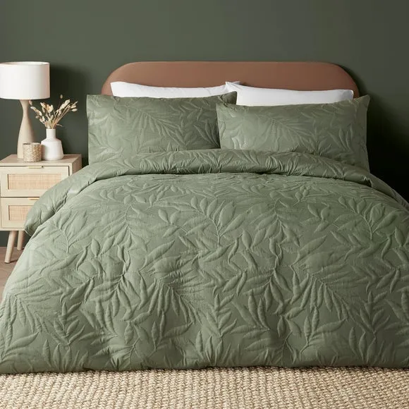 Luana 3D Floral Duvet Cover and Pillowcase Set 1
