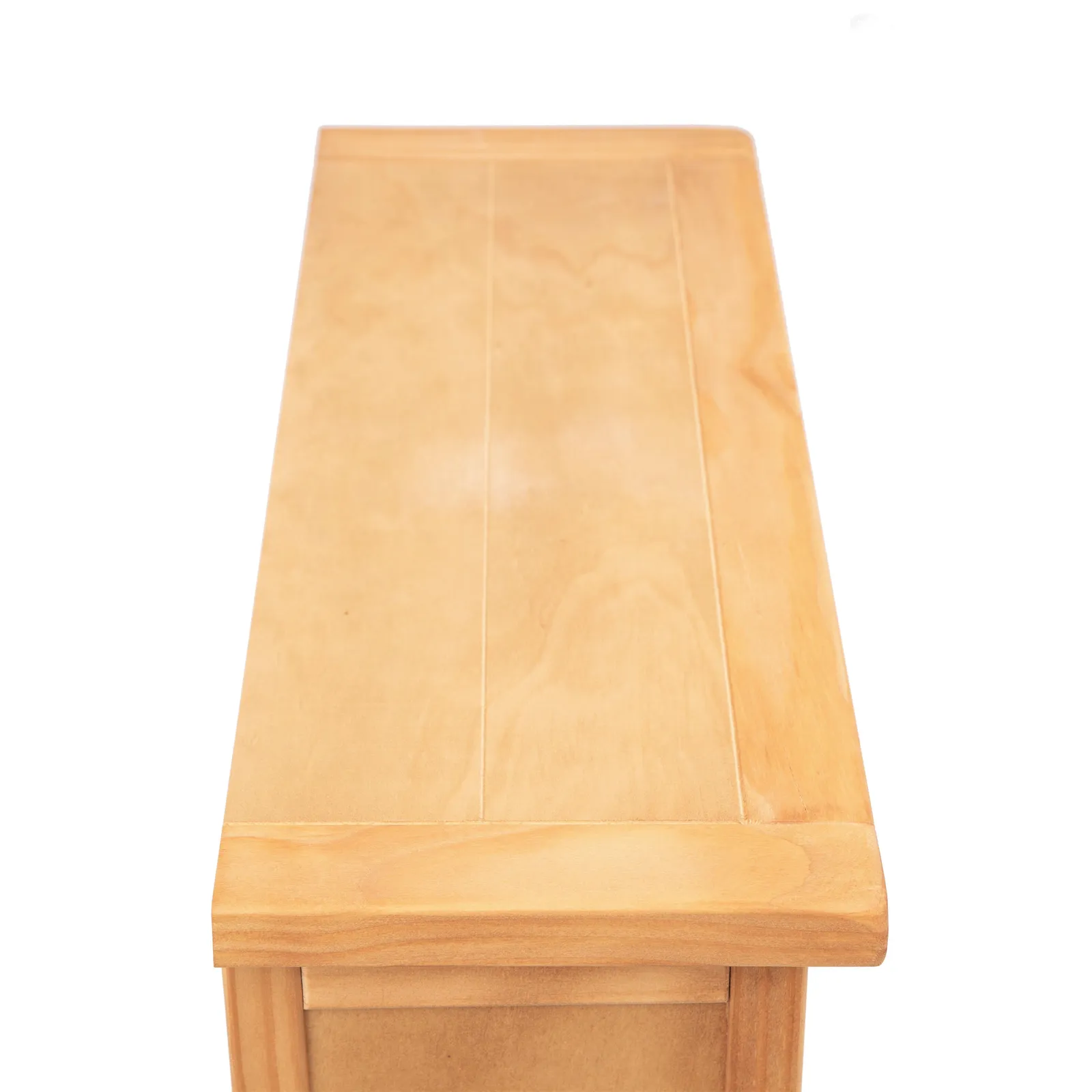 Cabinet Bits Bookcase with plinth 120x70x25cm in Light Brown 4