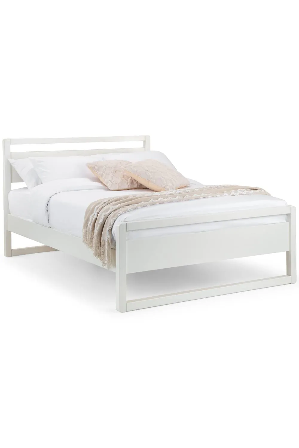 Julian Bowen Venice Bed in White 2