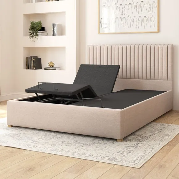 Grant Saxon Twill Adjustable Bed 3