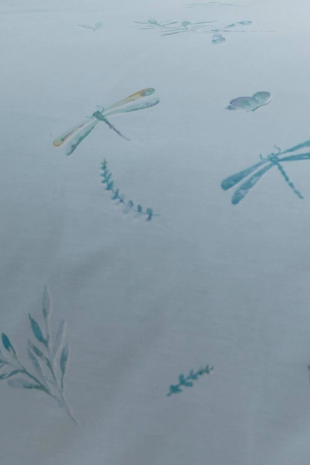 Dreams & Drapes 'Fifi' Soft Touch 28cm Fitted Bed Sheet Set in Duck Egg Blue 3