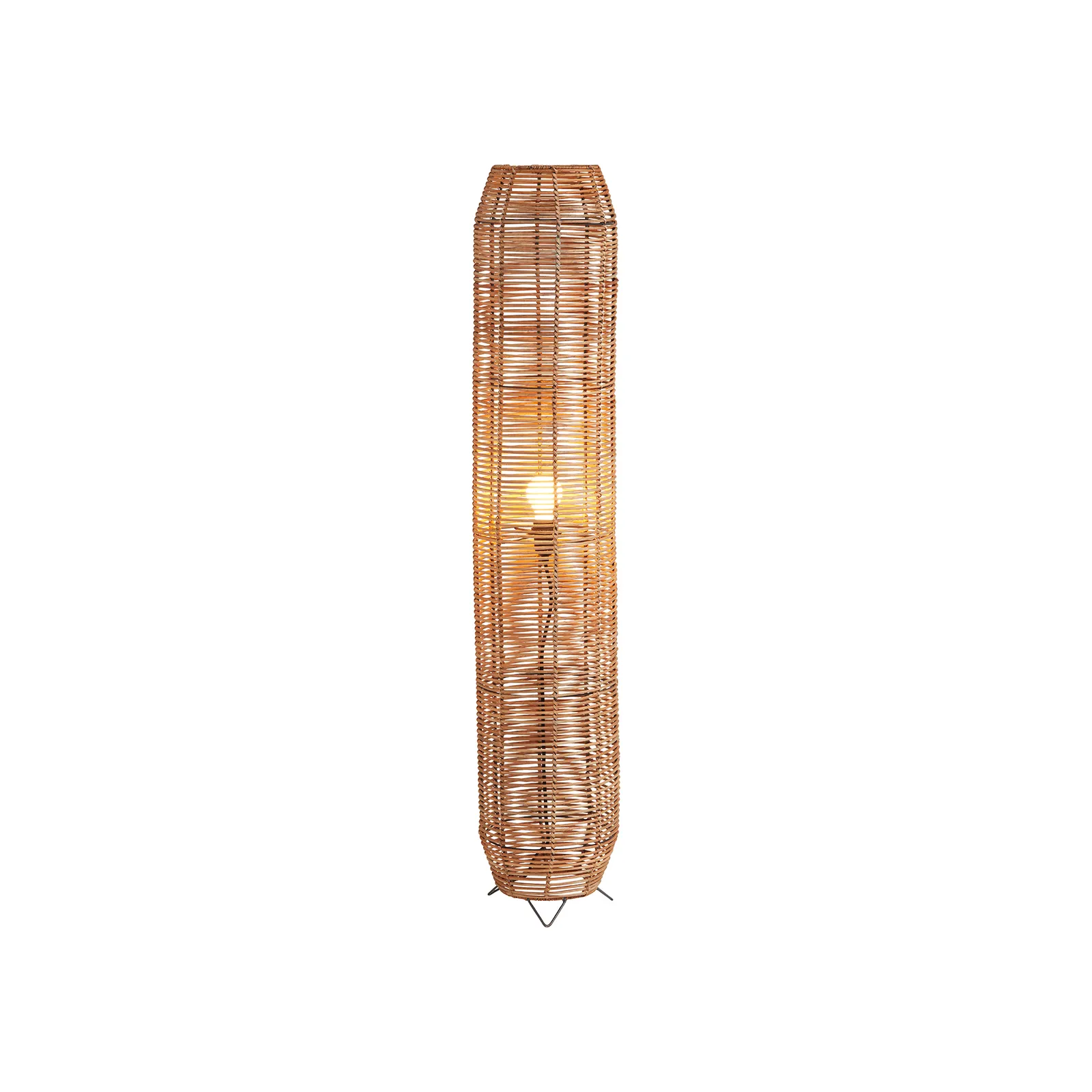 Rattan Floor Lamp, Neutral | Barker & Stonehouse 5