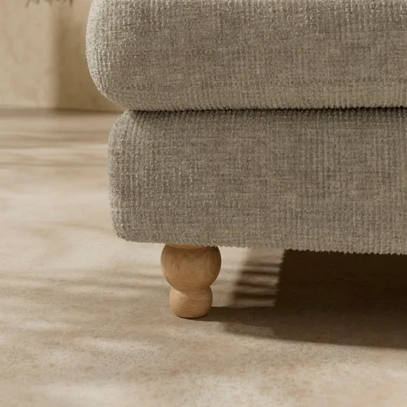 Arthur Waffle Chenille 3 Seater Sofa 4