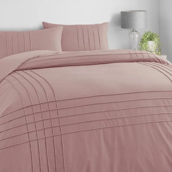 Jessa Pintuck Duvet Cover & Pillowcase Set 2