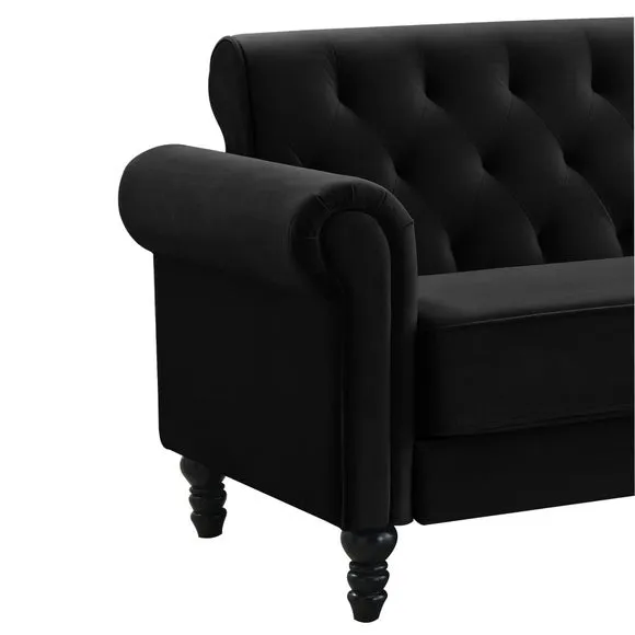 Greta Velvet 3 Seater Sofa 3